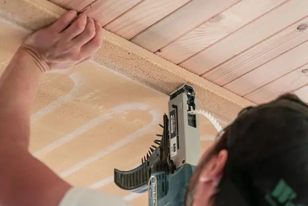 Naturbo Lehmbauplatten Installation