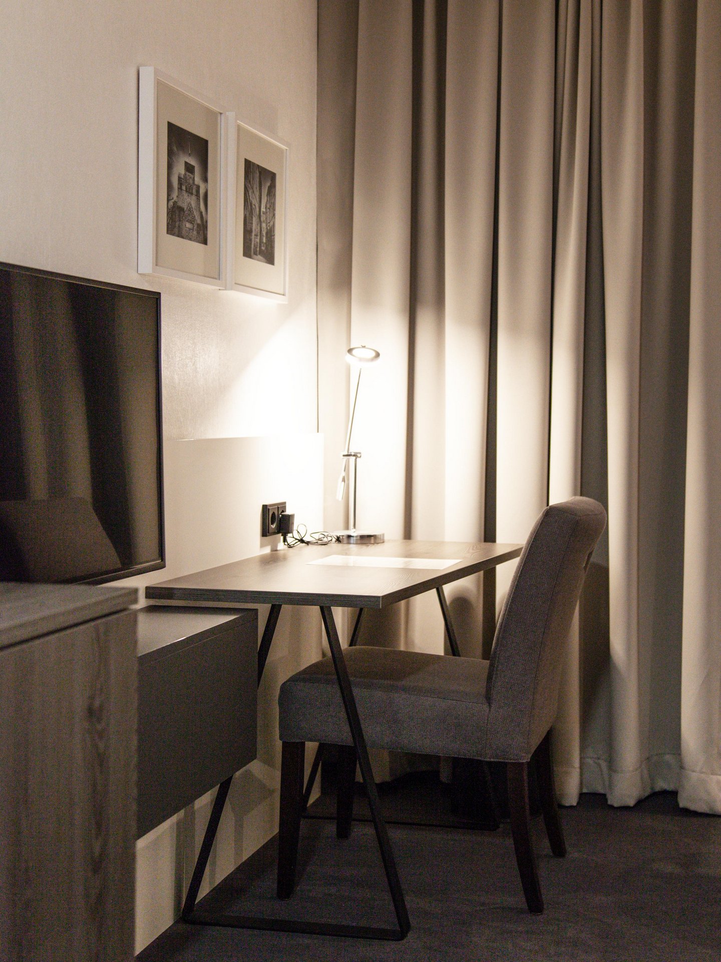 Interieurfotografie eines Hotelzimmers